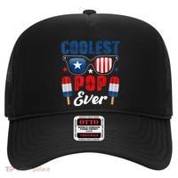 Coolest Pop Ever Popsicle Funny Retro Bomb Fathers Day Gift Hat thumb 0