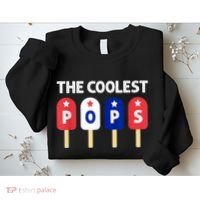 Coolest Pop Ever Popsicle Funny Retro Bomb Fathers Day Gift Sweatshirt thumb 2