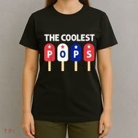 Coolest Pop Ever Popsicle Funny Retro Bomb Fathers Day Gift T-Shirt thumb 4