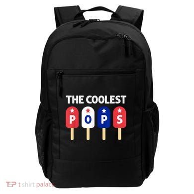 Coolest Pop Ever Popsicle Funny Retro Bomb Fathers Day Gift Backpack