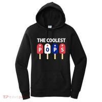 Coolest Pop Ever Popsicle Funny Retro Bomb Fathers Day Gift Women's Hoodie thumb 0