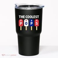 Coolest Pop Ever Popsicle Funny Retro Bomb Fathers Day Gift Tumbler thumb 0
