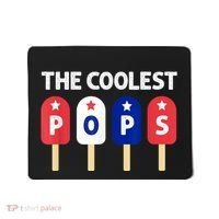 Coolest Pop Ever Popsicle Funny Retro Bomb Fathers Day Gift Mousepad thumb 0
