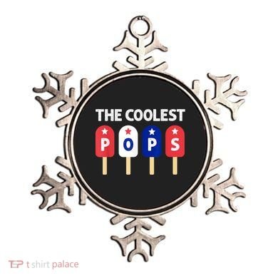 Coolest Pop Ever Popsicle Funny Retro Bomb Fathers Day Gift Ornament