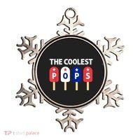 Coolest Pop Ever Popsicle Funny Retro Bomb Fathers Day Gift Ornament thumb 0