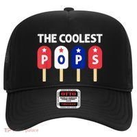 Coolest Pop Ever Popsicle Funny Retro Bomb Fathers Day Gift Hat thumb 0