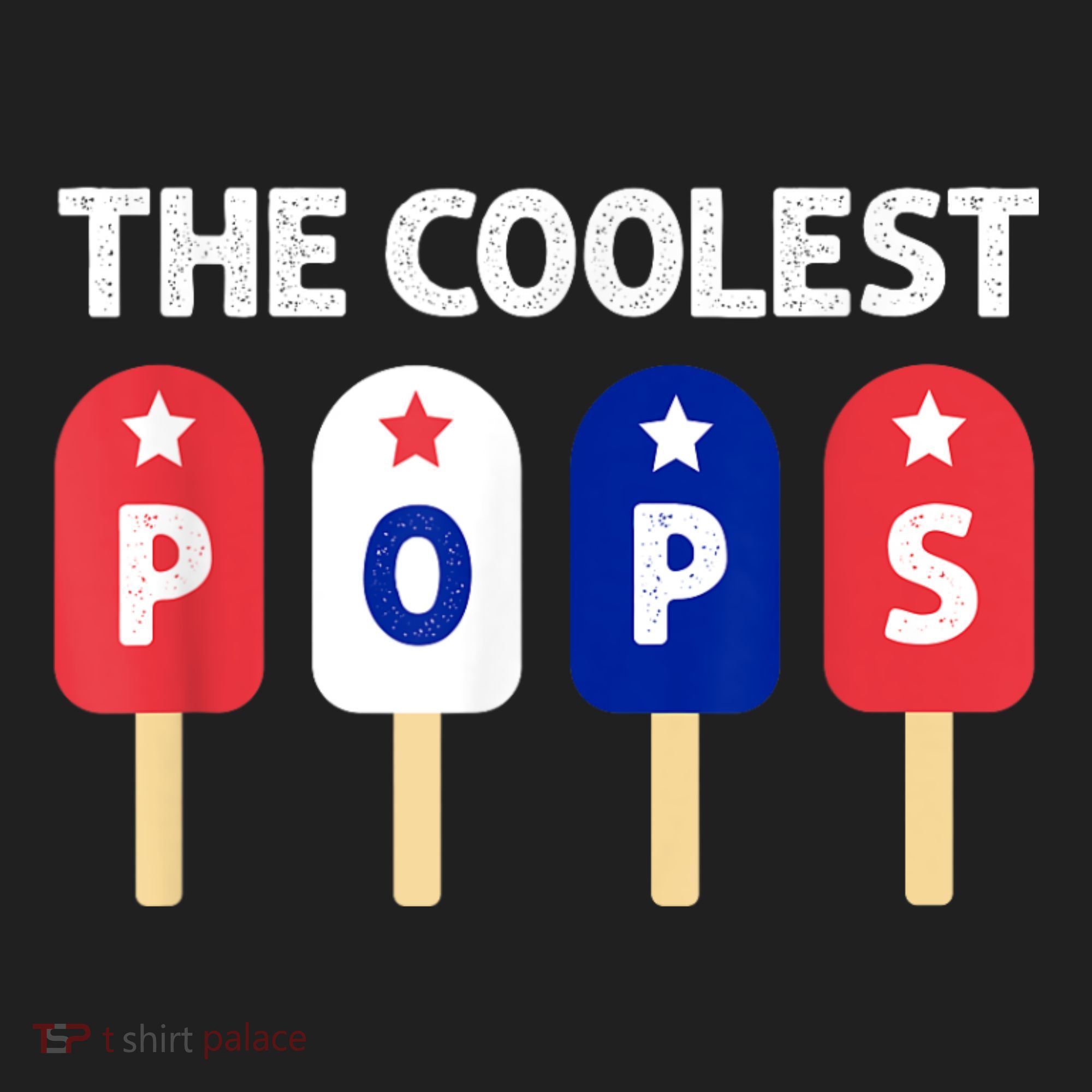 Coolest Pop Ever Popsicle Funny Retro Bomb Fathers Day Gift Golf Towel