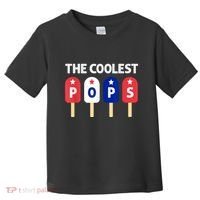 Coolest Pop Ever Popsicle Funny Retro Bomb Fathers Day Gift Toddler T-Shirt thumb 0