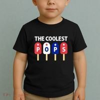 Coolest Pop Ever Popsicle Funny Retro Bomb Fathers Day Gift Toddler T-Shirt thumb 2