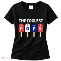 Coolest Pop Ever Popsicle Funny Retro Bomb Fathers Day Gift Women's T-Shirt thumb 0