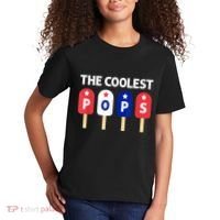 Coolest Pop Ever Popsicle Funny Retro Bomb Fathers Day Gift Kids T-Shirt thumb 2