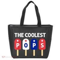Coolest Pop Ever Popsicle Funny Retro Bomb Fathers Day Gift Tote Bag thumb 0