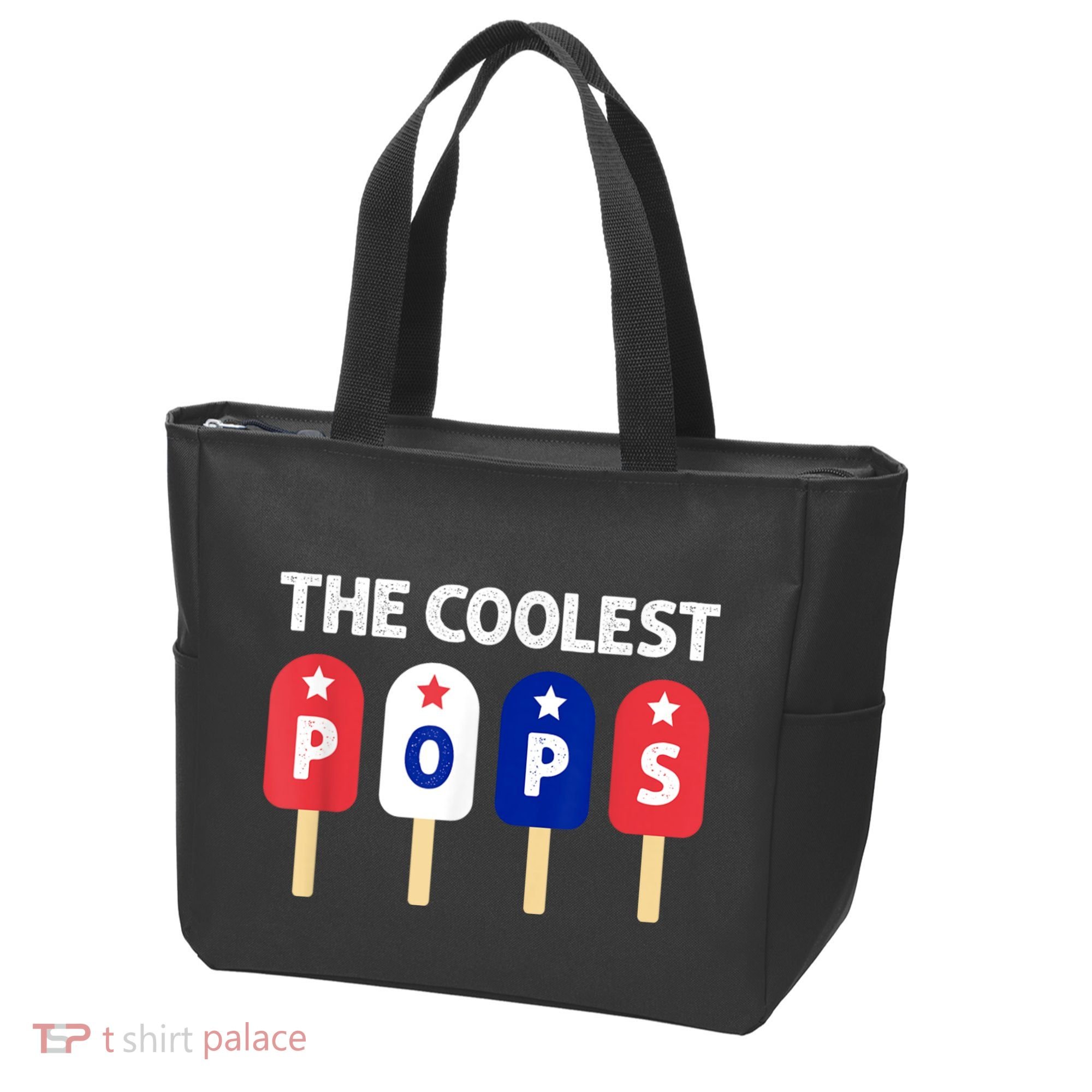 Coolest Pop Ever Popsicle Funny Retro Bomb Fathers Day Gift Tote Bag