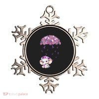 Cute Purple Elephant AlzheimerS Awareness I Will Remember Gift Ornament thumb 0
