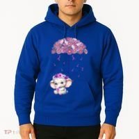 Cute Purple Elephant AlzheimerS Awareness I Will Remember Gift Hoodie thumb 2