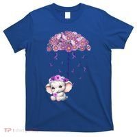 Cute Purple Elephant AlzheimerS Awareness I Will Remember Gift T-Shirt thumb 0