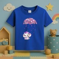 Cute Purple Elephant AlzheimerS Awareness I Will Remember Gift Toddler T-Shirt thumb 3