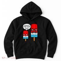 Coolest Pop Ever Popsicle Funny Retro Bomb Fathers Day Gift Hoodie thumb 0
