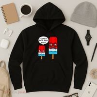 Coolest Pop Ever Popsicle Funny Retro Bomb Fathers Day Gift Hoodie thumb 3