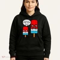 Coolest Pop Ever Popsicle Funny Retro Bomb Fathers Day Gift Hoodie thumb 5