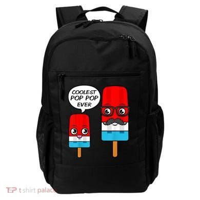Coolest Pop Ever Popsicle Funny Retro Bomb Fathers Day Gift Backpack