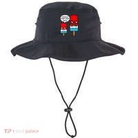 Coolest Pop Ever Popsicle Funny Retro Bomb Fathers Day Gift Bucket Hat thumb 0