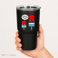 Coolest Pop Ever Popsicle Funny Retro Bomb Fathers Day Gift Tumbler thumb 2