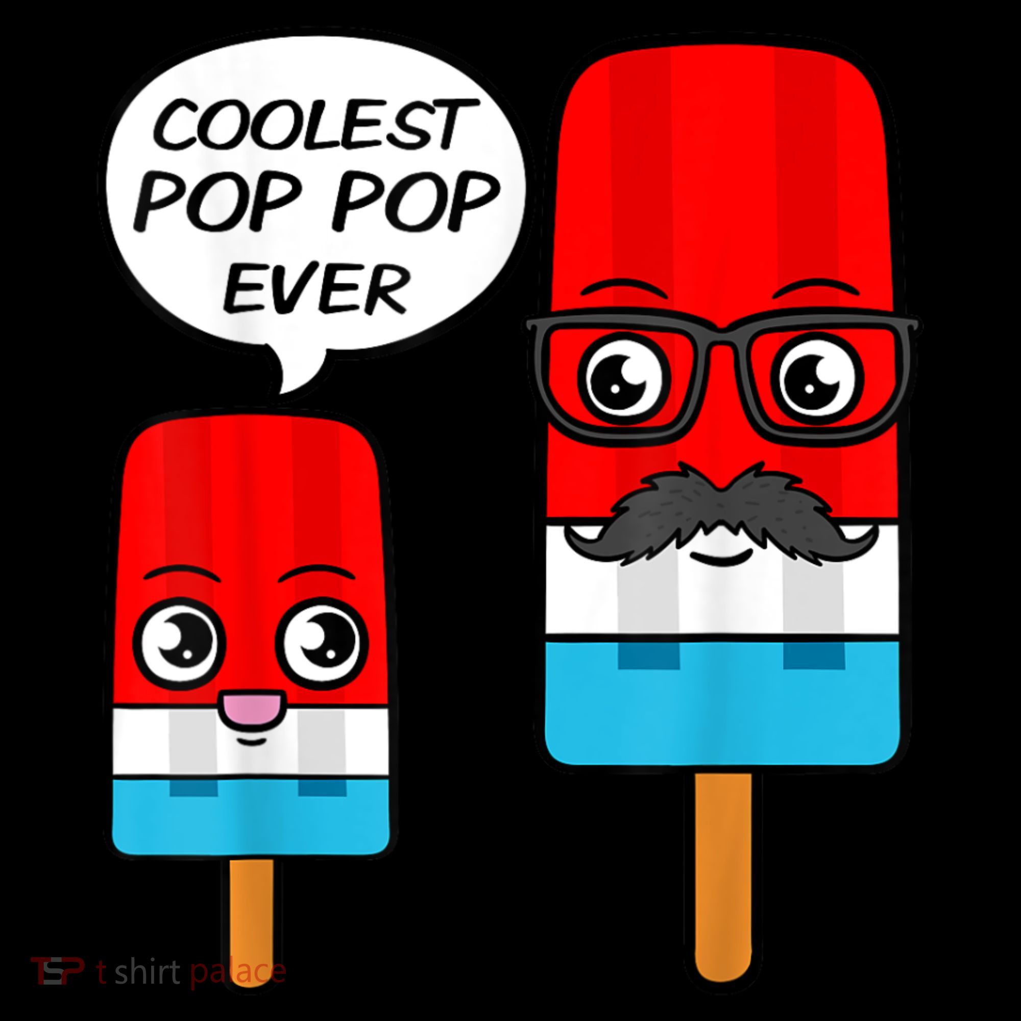Coolest Pop Ever Popsicle Funny Retro Bomb Fathers Day Gift Toddler Hoodie