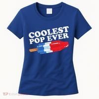 Coolest Pop Ever Popsicle Funny Retro Bomb Fathers Day Gift Women's T-Shirt thumb 0
