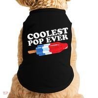 Coolest Pop Ever Popsicle Funny Retro Bomb Fathers Day Gift Doggie Tank thumb 0