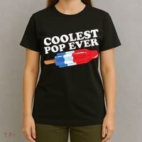 Coolest Pop Ever Popsicle Funny Retro Bomb Fathers Day Gift T-Shirt thumb 4