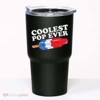 Coolest Pop Ever Popsicle Funny Retro Bomb Fathers Day Gift Tumbler thumb 0