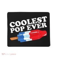 Coolest Pop Ever Popsicle Funny Retro Bomb Fathers Day Gift Mousepad thumb 0