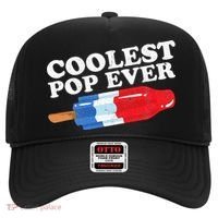Coolest Pop Ever Popsicle Funny Retro Bomb Fathers Day Gift Hat thumb 0