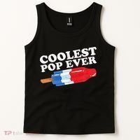 Coolest Pop Ever Popsicle Funny Retro Bomb Fathers Day Gift Tank Top thumb 2