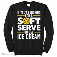 Cool Pickleball For Men Women Pickle Ball Player Soft Serve Sweatshirt thumb 0