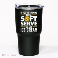 Cool Pickleball For Men Women Pickle Ball Player Soft Serve Tumbler thumb 0