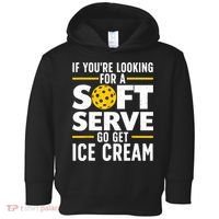 Cool Pickleball For Men Women Pickle Ball Player Soft Serve Toddler Hoodie thumb 0