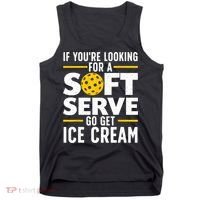 Cool Pickleball For Men Women Pickle Ball Player Soft Serve Tank Top thumb 0