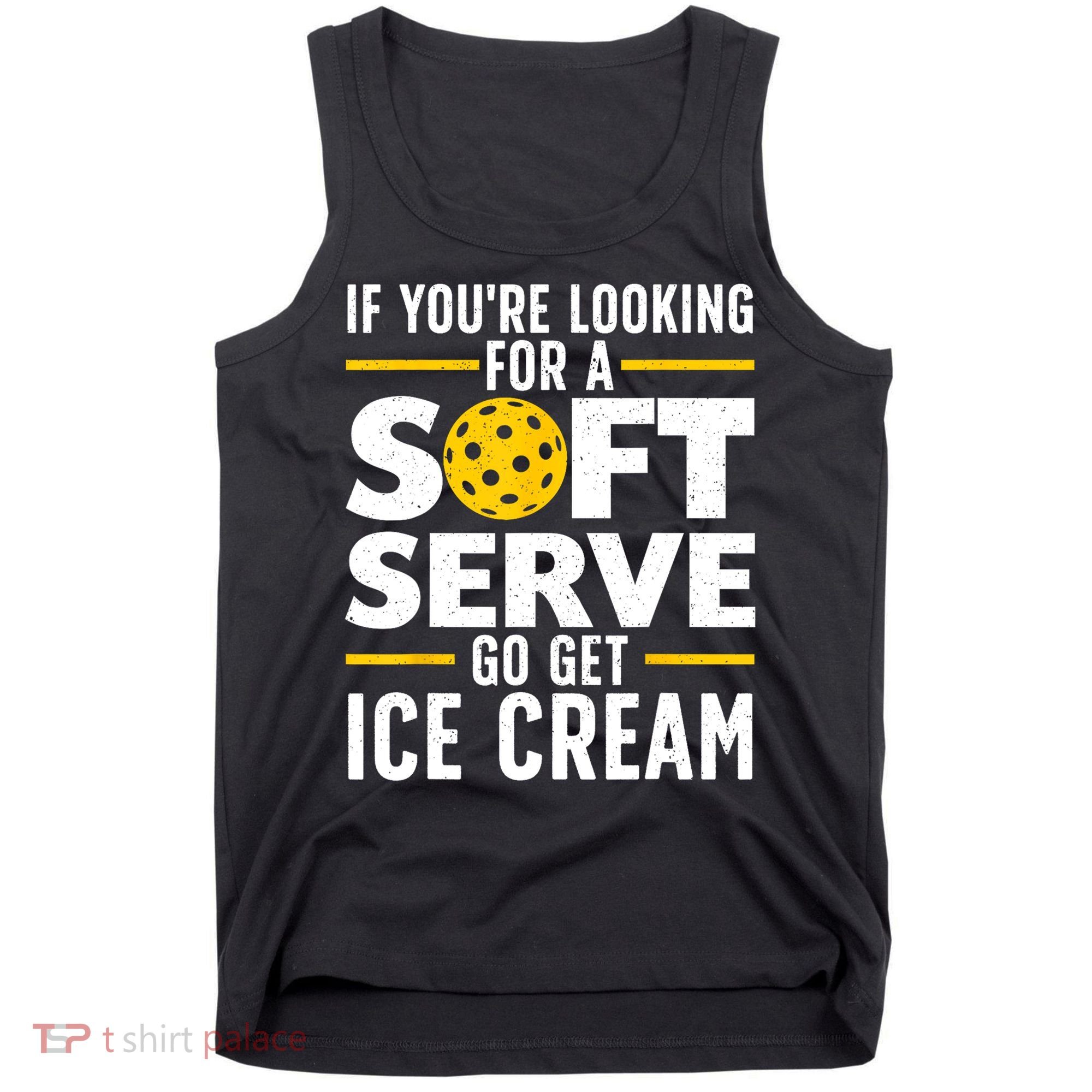 Cool Pickleball For Men Women Pickle Ball Player Soft Serve Tank Top