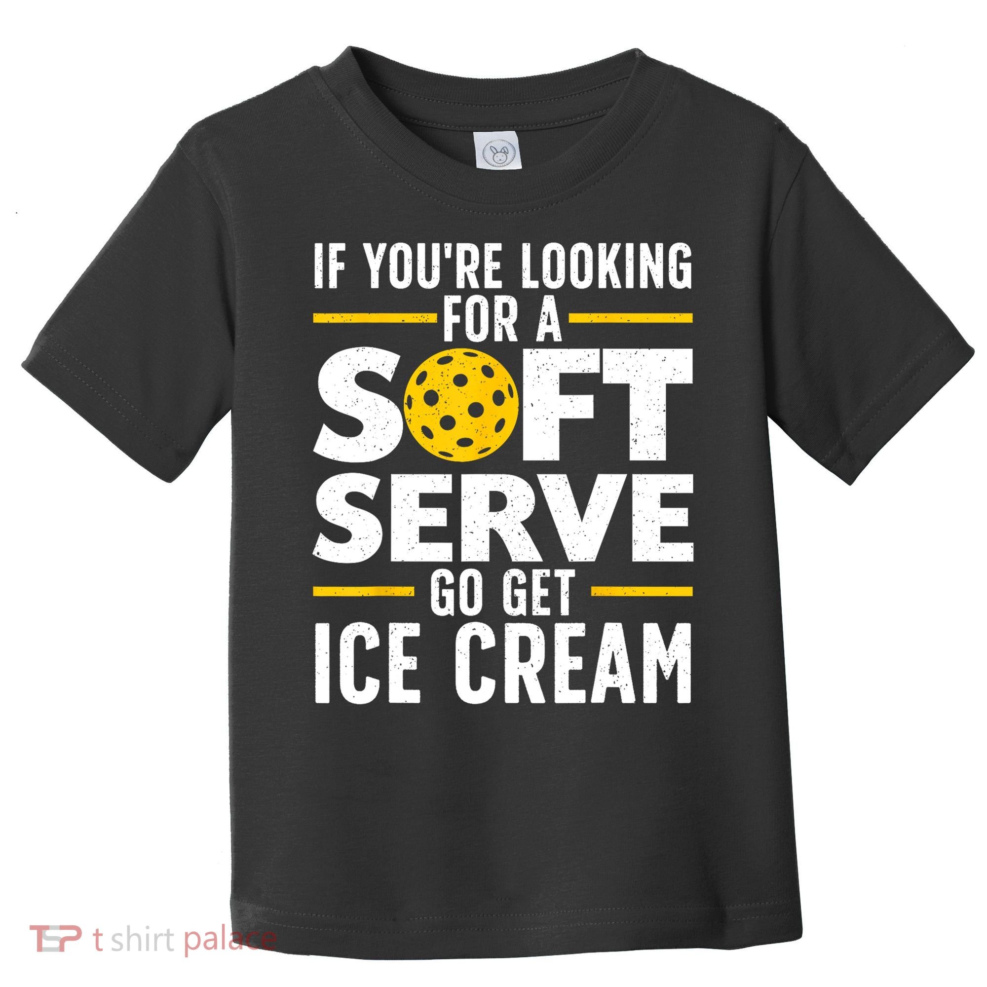 Cool Pickleball For Men Women Pickle Ball Player Soft Serve Toddler T-Shirt