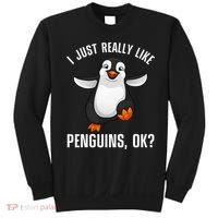 Cool Penguin For Men Women Kids Penguin Lovers Penguins Sweatshirt thumb 0