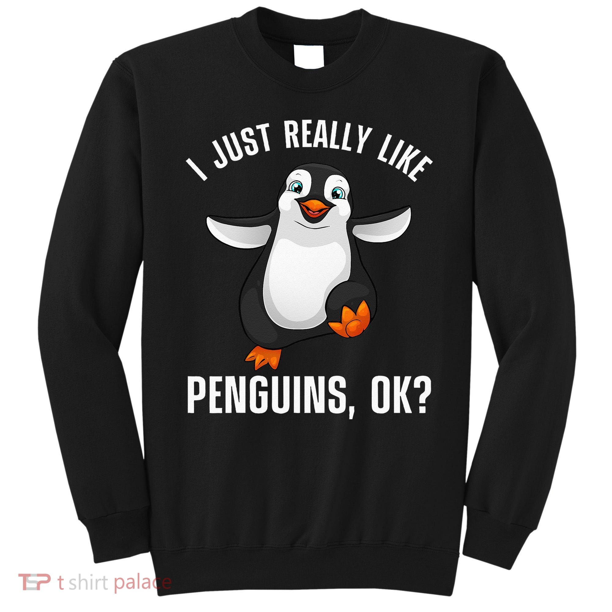Cool Penguin For Men Women Kids Penguin Lovers Penguins Sweatshirt