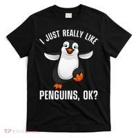 Cool Penguin For Men Women Kids Penguin Lovers Penguins T-Shirt thumb 0