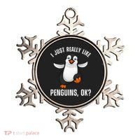 Cool Penguin For Men Women Kids Penguin Lovers Penguins Ornament thumb 0