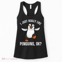 Cool Penguin For Men Women Kids Penguin Lovers Penguins Women's Tank Top thumb 0
