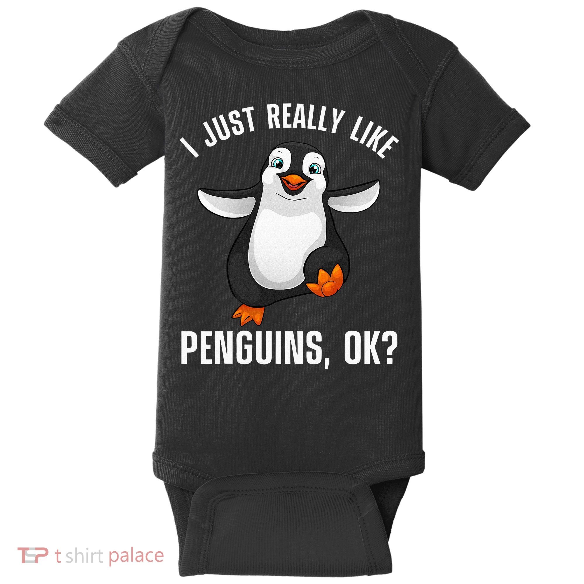 Cool Penguin For Men Women Kids Penguin Lovers Penguins Baby Bodysuit