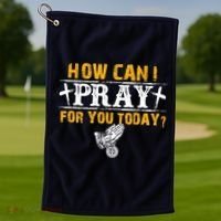 Christian Prayer For You Jesus Or Faith How Can I Pray Golf Towel thumb 1