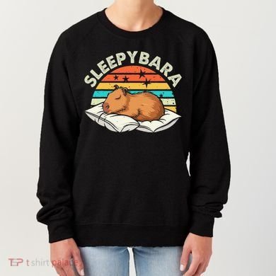 Capybara Pajamas Funny Capybara Costume Gift Women's Sweatshirt