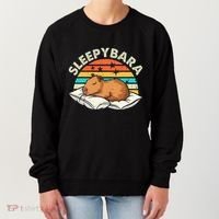 Capybara Pajamas Funny Capybara Costume Gift Women's Sweatshirt thumb 0